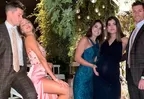 Luciana Fuster coincidió con las hermanas de Patricio Parodi en boda, pero ¿no se juntaron?