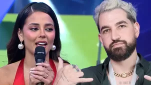 Luciana Fuster nerviosa por preguntas sobre Juan Morelli EN VIVO