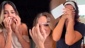 Luciana Fuster rompió en llanto por embarazo de Carol Reali