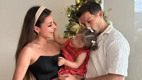 Luciana Fuster y Patricio Parodi protagonizaron romántica foto por Navidad