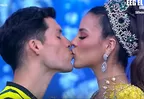 Luciana Fuster y Patricio Parodi protagonizaron tierno beso en vivo