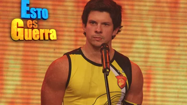 	Mario Hart es capit&aacute;n del equipo de los leones en Esto es Guerra.