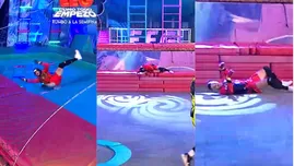 Mario Irivarren terminó destrozado tras ardua competencia.