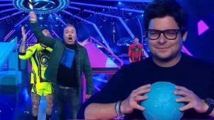 Mathías Brivio celebró eufóricamente su triunfo ante Gian Piero