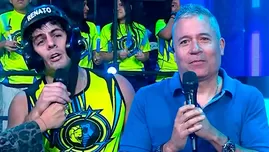 Mathías se pasó de frío con Renato | Composición: Katherine Lozano | Fuente: AméricaTv