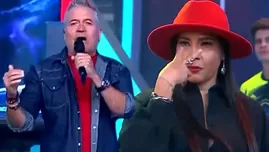 Mathías Brivio se burló del look de Katia Palma.