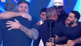 Mathías Brivio y su emotivo reencuentro con los guerreros