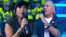 Mathías Brivio advirtió en vivo Katia Palma: "Cuidadito"