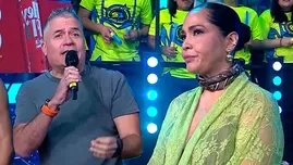 Mathías furioso con Katia | Composición: Katherine Lozano | Fuente: AméricaTv