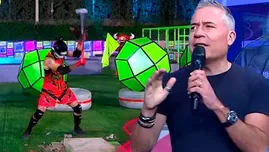 Mathías furioso con los combatientes | Composición: Katherine Lozano | Fuente: América Televisión