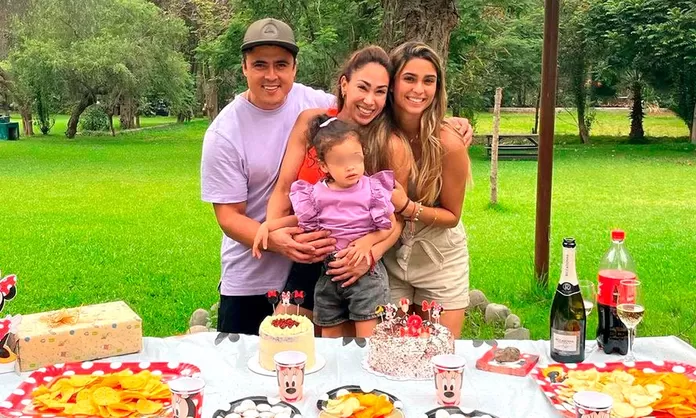 Melissa Loza celebrÃ³ cumpleaÃ±os de su hija Erika junto a su pareja Juan  Diego: \