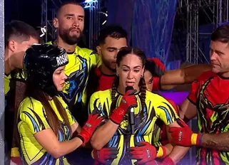 Guerreros y combatientes dieron tierno abrazo a Melissa