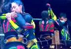 Melissa Loza se descompensó y recibió ayuda de Alejandra Baigorria en la semifinal de EEG