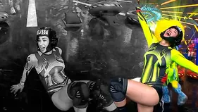 Melissa Loza sufrió vergonzosa caída en plena celebración
