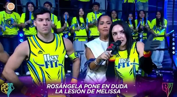 Rosángela y Melissa Loza vivieron un tenso momento en EEG.