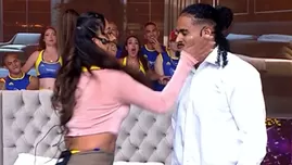 Melissa Paredes dio cachetadas a Eric Varias en EEG