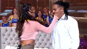 Melissa Paredes lanzó fuertes cachetadas a Eric Varias en EEG