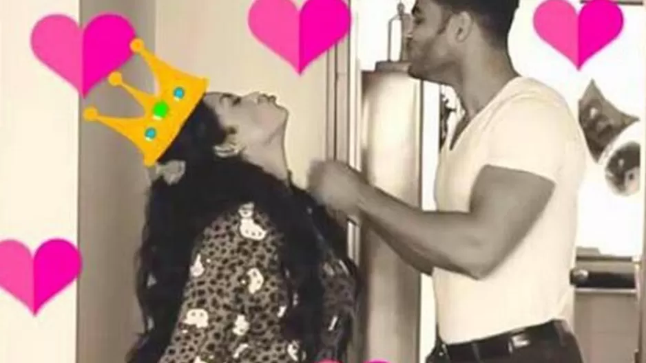 Michelle Soifer sorprendió a Erick Sabater con este regalo de cumpleaños.