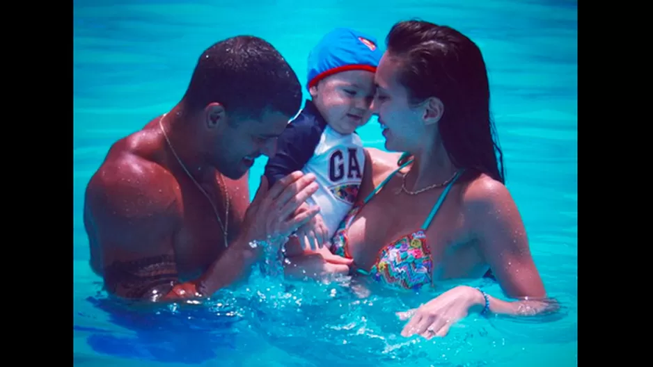 Natalie Vértiz compartió tiernas fotos de su familia