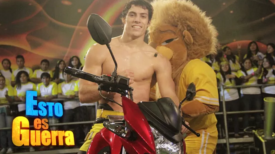 Patricio Parodi feliz por su triunfo.