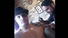 Mira el nuevo tatuaje de Nicola Porcella 