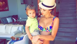 	<p>Natalie V&eacute;rtiz y Liam se divierten as&iacute; en un d&iacute;a de playa.</p>