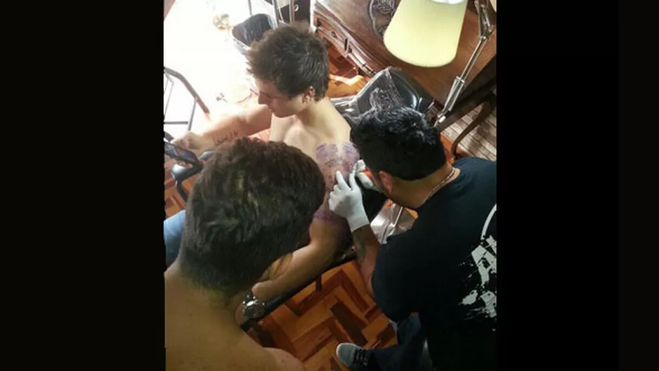 Tatuaje Nicola Porcella