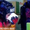 Onelia Molina se fue del set tras fuerte golpe en la cara.