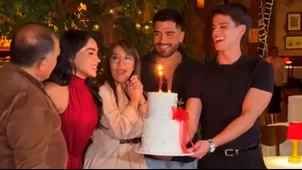 Onelia Molina celebró su cumpleaños ¿y Kevin se robó el show?