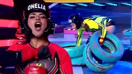 Onelia Molina derrotó a Melissa Loza y así lo celebró.