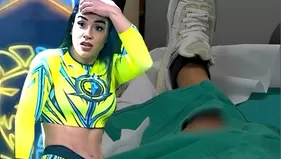 Onelia Molina impactó al mostrar la herida de su fuerte lesión