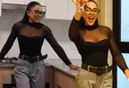 Onelia Molina presumió orgullosa su primer departamento