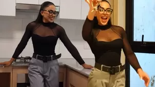 Onelia Molina presumió orgullosa su primer departamento