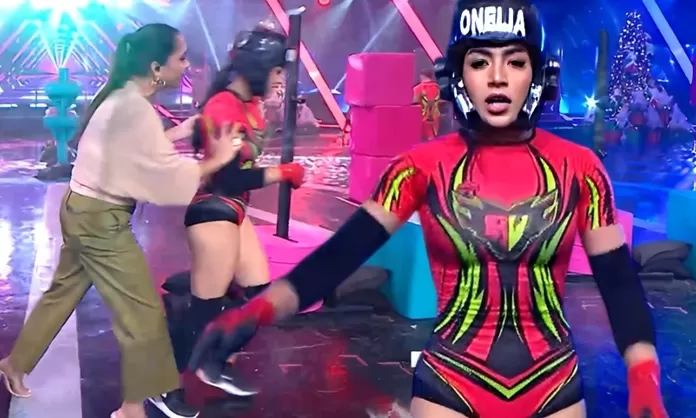 Onelia Molina y su reacción por el empujón de Katia Palma