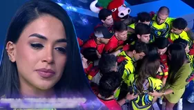 Onelia Molina recibió abrazo de sus compañeros en EEG por Nieve