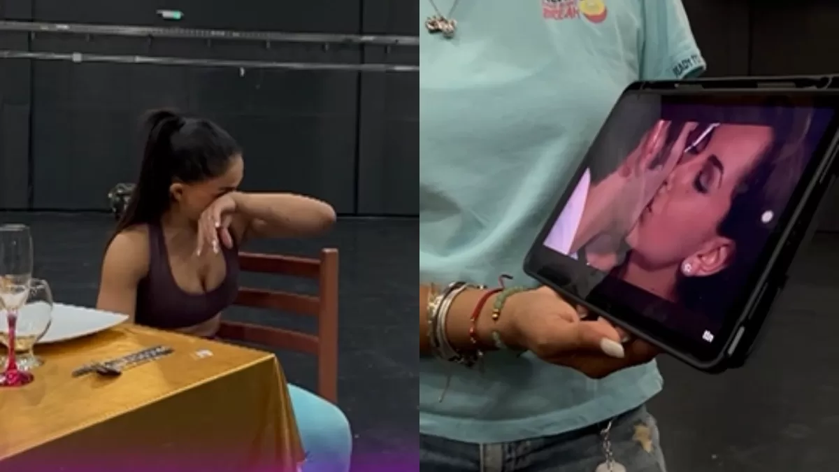 Onelia Molina se quebró en ensayos de EEG con Kevin Díaz.