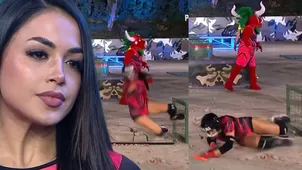 Onelia Molina sufrió aparatosa caída en plena competencia