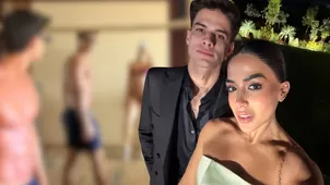 Onelia Molina y Kevin Díaz presumen sus figuras en ropa de baño