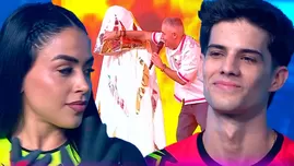 Onelia y Kevin sudando frío ¿por Mario Irivarren? | Composición: Katherine Lozano | Fuente: América Televisión