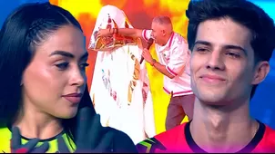 Onelia Molina y Kevin Díaz reaccionaron al padrino de EEG El React ¿De quién se trata?