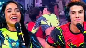 Onelia Molina y Kevin Díaz sorprendidos infraganti en detrás de cámaras
