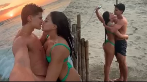 Onelia Molina y Kevin presumieron románticos momentos de su viaje