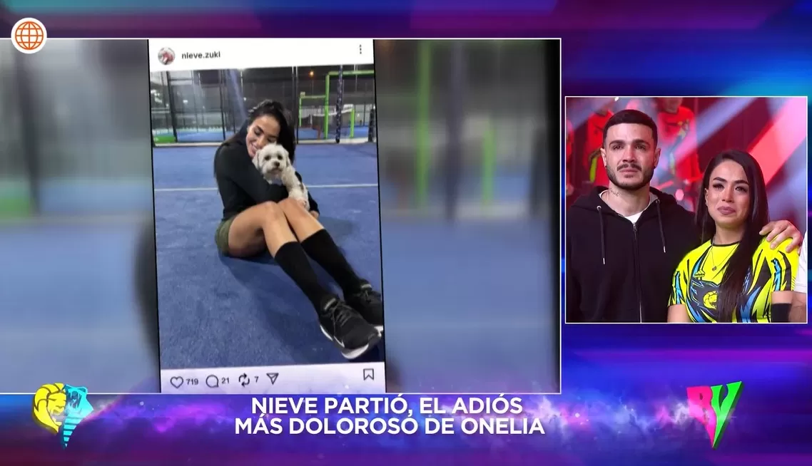 Mario y Onelia llorando en EEG por Nieve.