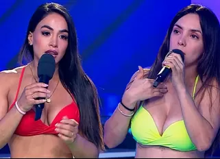 Onelia molesta por preferencias con Rosángela en Esto Es Guerra | Composición: Katherine Lozano