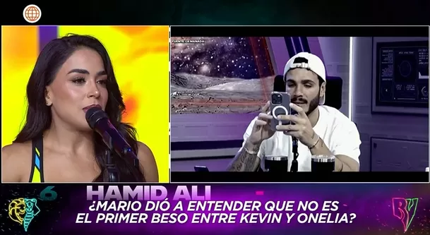 Onelia Molina minimizó reacción de Mario a su beso con Kevin.