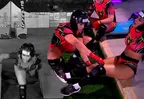 Onelia sufrió caída en pleno juego y Kevin corrió a auxiliarla