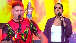 Pancho indignado con Katia | Composición: Katherine Lozano | Fuente: América Televisión