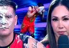 Pancho enfureció contra Melissa Loza y se lanzó torta en la cara