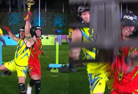 Pancho Rodríguez con Patricio chocaron y "destruyeron" juego