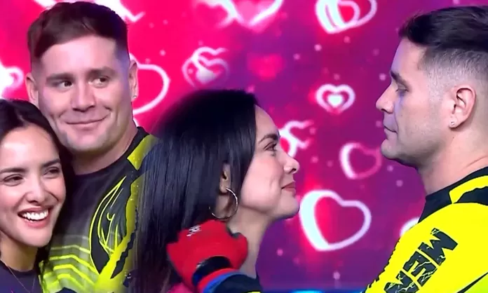 Pancho Rodríguez trató con cariño a Rosángela Espinoza